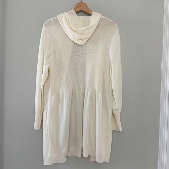 Calvin‎ Klein Off-White Lightweight Cardigan - Picture 6 of 11